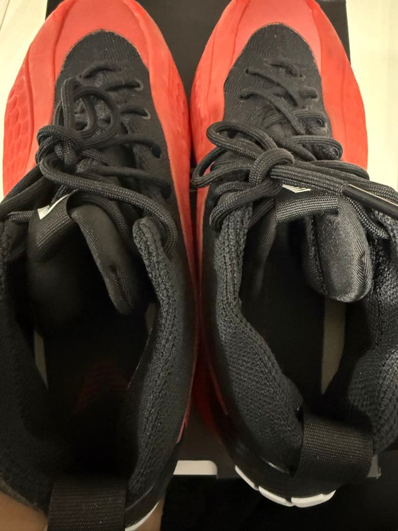 adidas AE1 ミドルカット27.0センチ 赤 使用1日 サイズ広め設定 - メルカリ