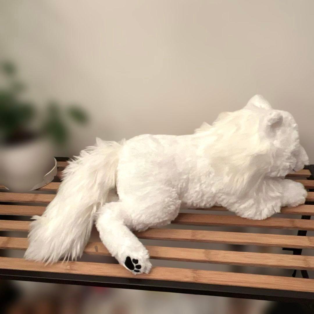 ホッキョクオオカミ ぬいぐるみ 那須どうぶつ王国 Sサイズ - メルカリ