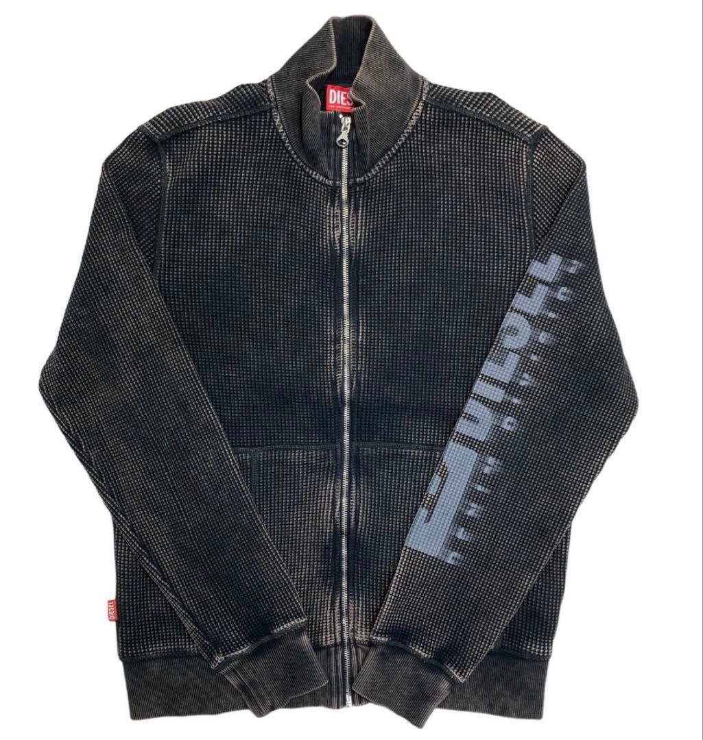 DIESEL24SS ドライバーズニット グレー THE STANDARD カーディガン THE STANDARD/ドライバーズニット メンズ