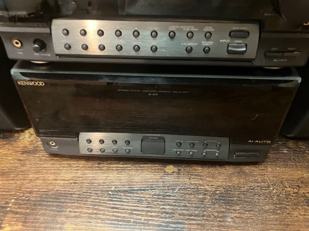 KENWOOD E9シリーズ コンポ一式 ジャンク品