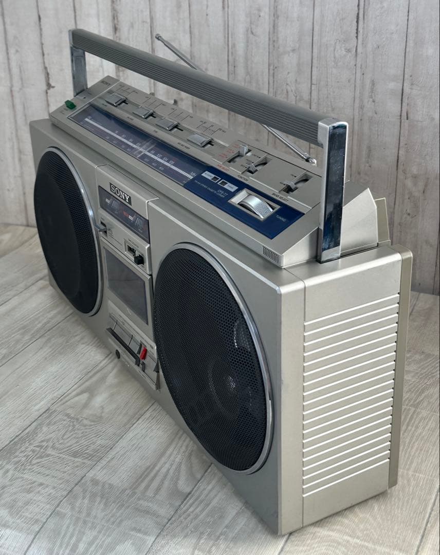 動作品・Bluetooth 付き SONY ソニー ラジカセ CFS-77ラジオ - メルカリ