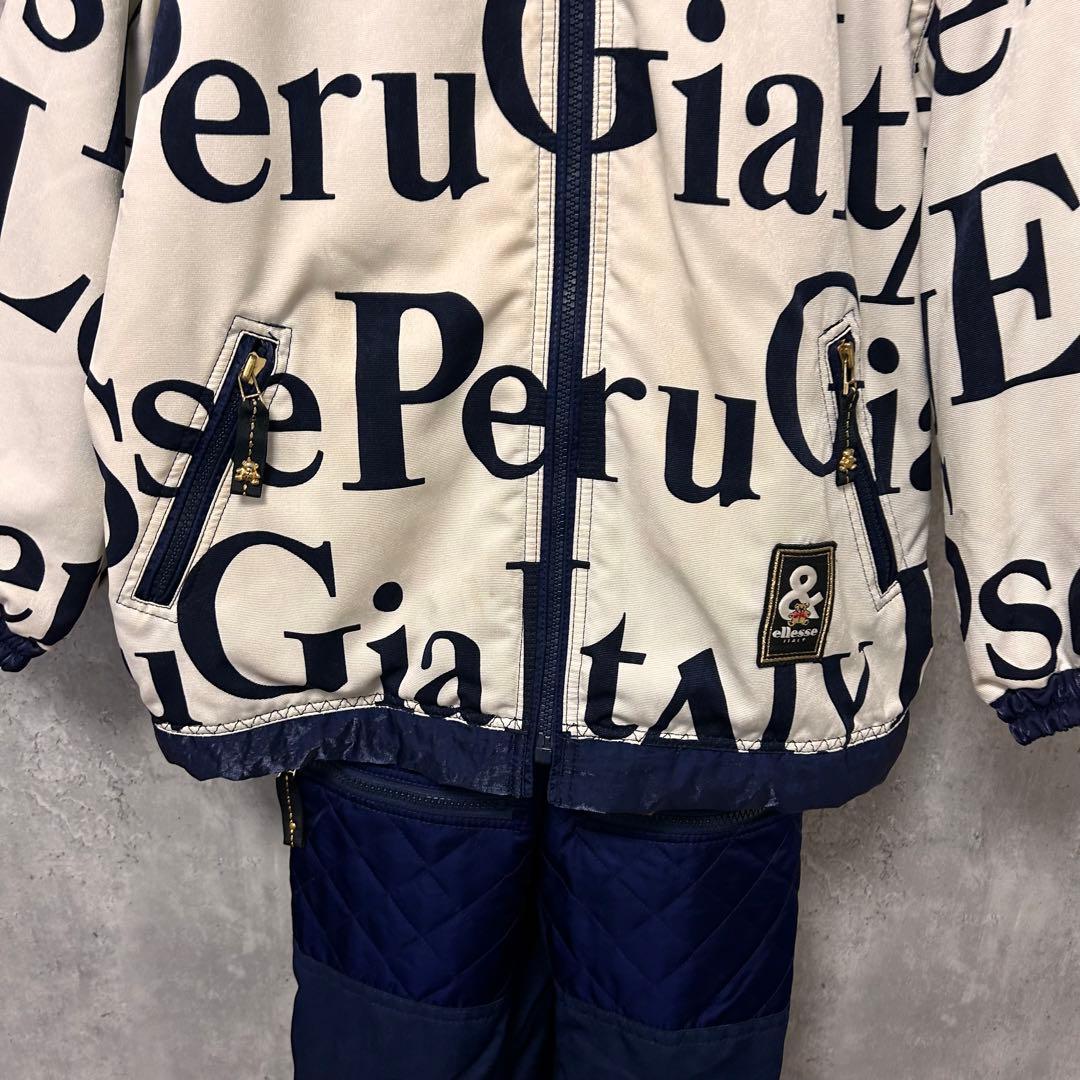 ☆ ellesse ITALY スキーウェア セットアップ 上下セット - メルカリ