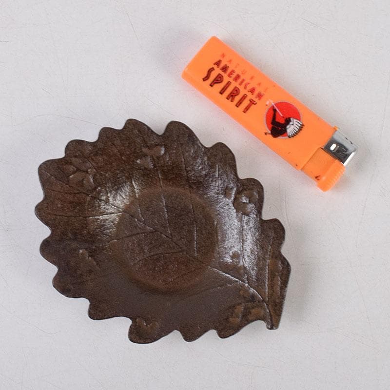 南部鉄器 釜師 鈴木盛久作 木の葉茶托 五客 共箱 V R9095 - メルカリ