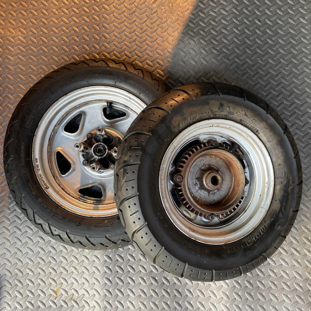 フュージョン 純正 初期型 タイヤ＆ホイール 10.12インチ - メルカリ