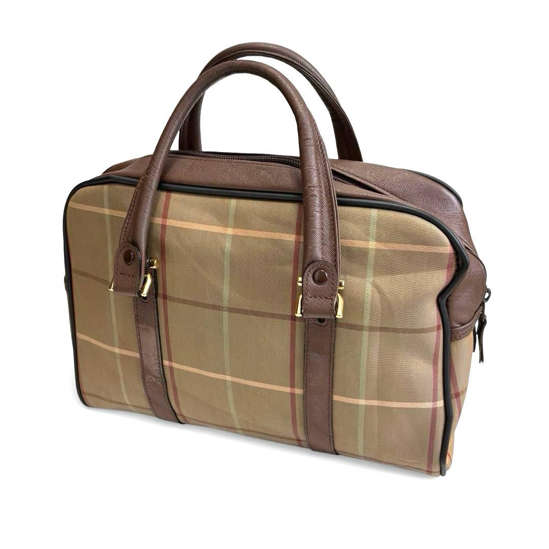 BURBERRY バーバリー ボストンバッグ ノバチェック ハンドバッグ