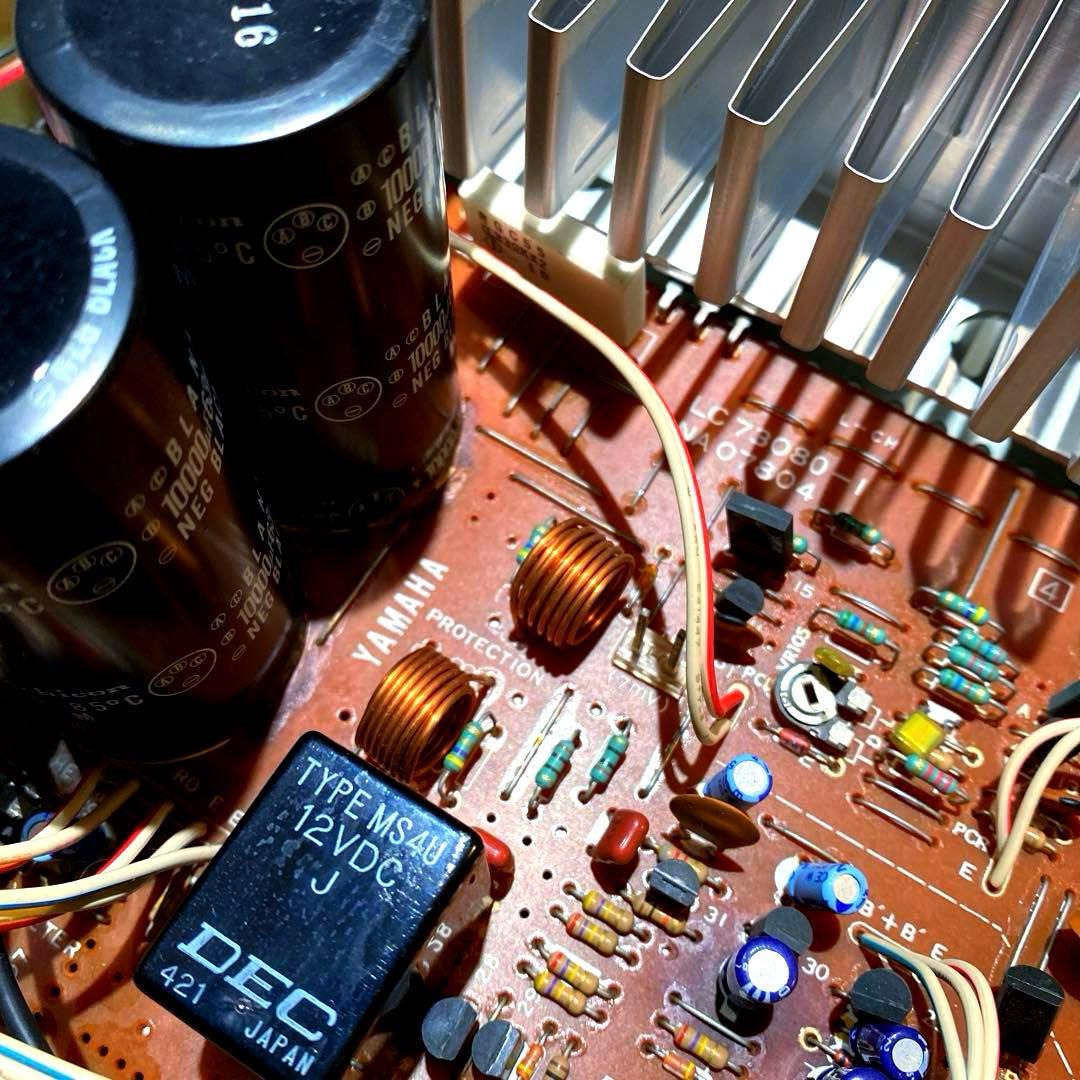 YAMAHA プリメインアンプ ヤマハNSシリーズ CA-7100 動作品 - メルカリ