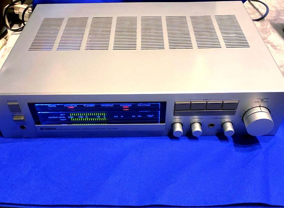 YAMAHA プリメインアンプ ヤマハNSシリーズ CA-7100 動作品 - メルカリ