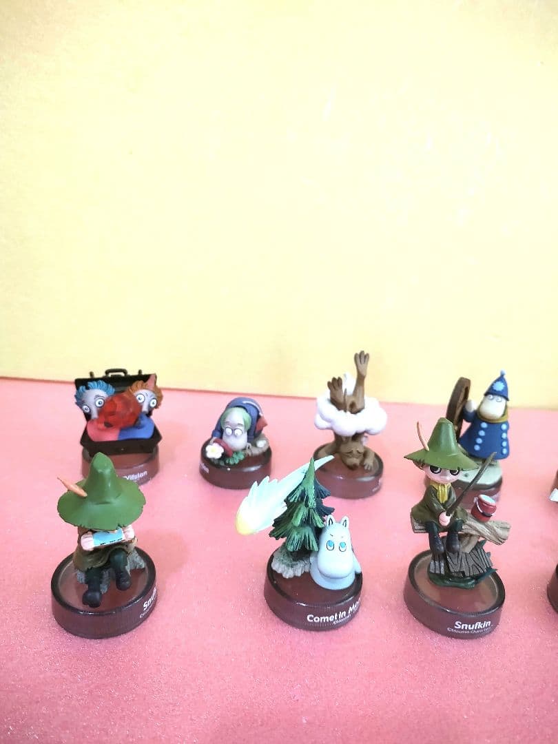 ムーミン ボトルキャップ フィギュア 11種 海洋堂 ＋スニフキーホルダー