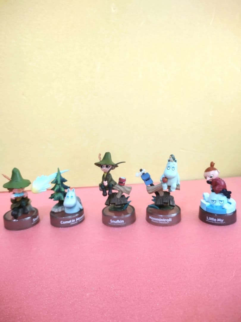 ムーミン ボトルキャップ フィギュア 11種 海洋堂 ＋スニフキーホルダー