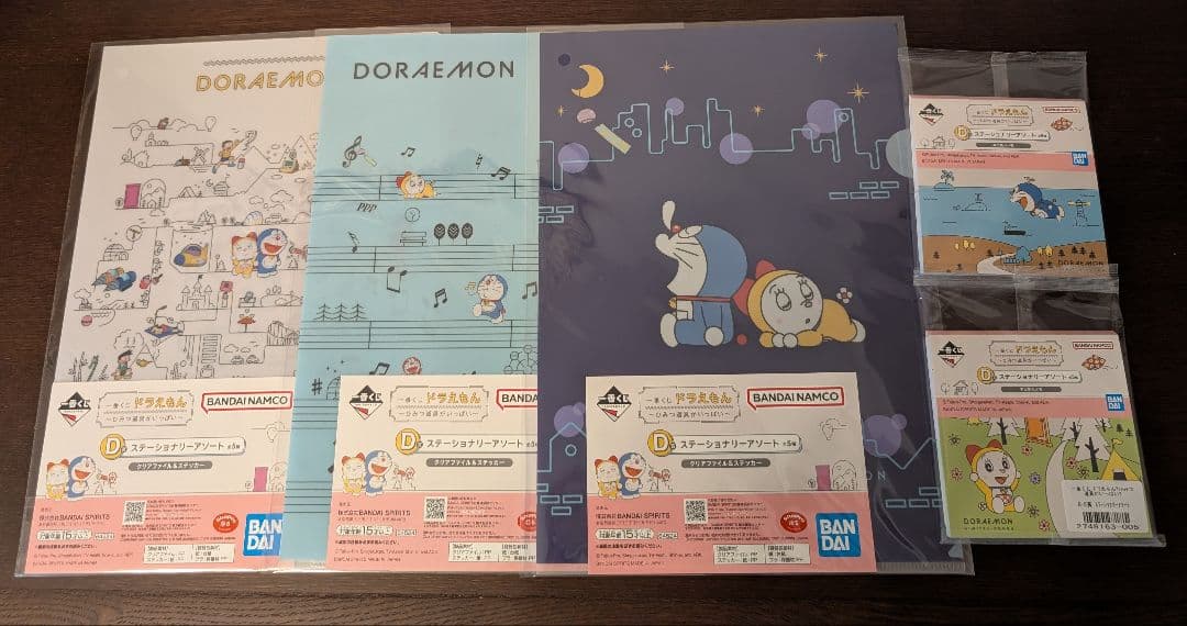 ⼀番くじ ドラえもん〜ひみつ道具がいっぱい〜　ラストワンBCDEF賞　セミコンプ