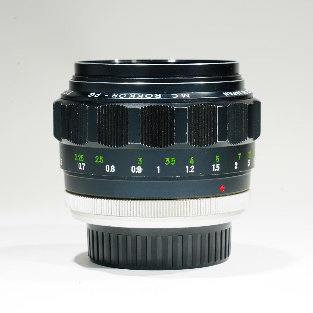 鷹の目】ミノルタ MC-ROKKOR PG 58mm F1.2 前期 460 - メルカリ