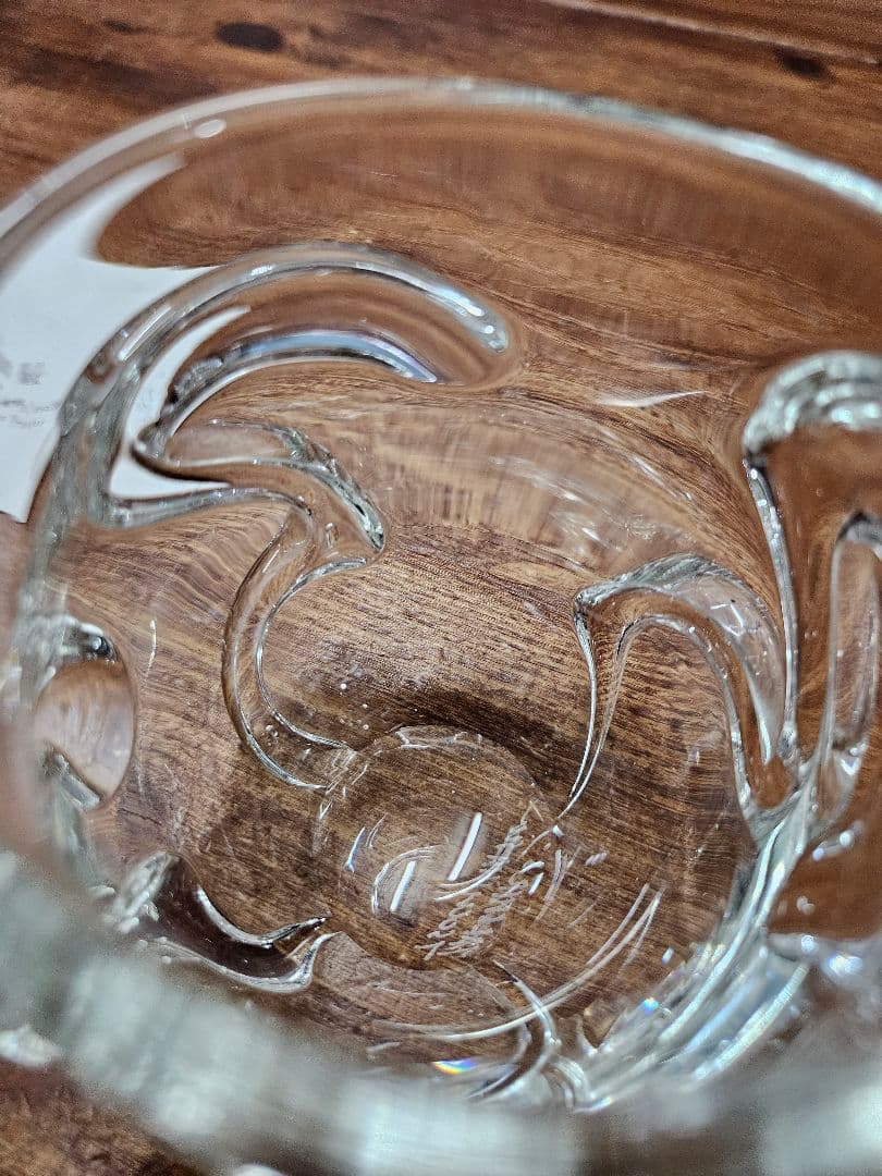 土橋隆弘 作 クリスタルガラス ロックグラス タンブラー 花器  4