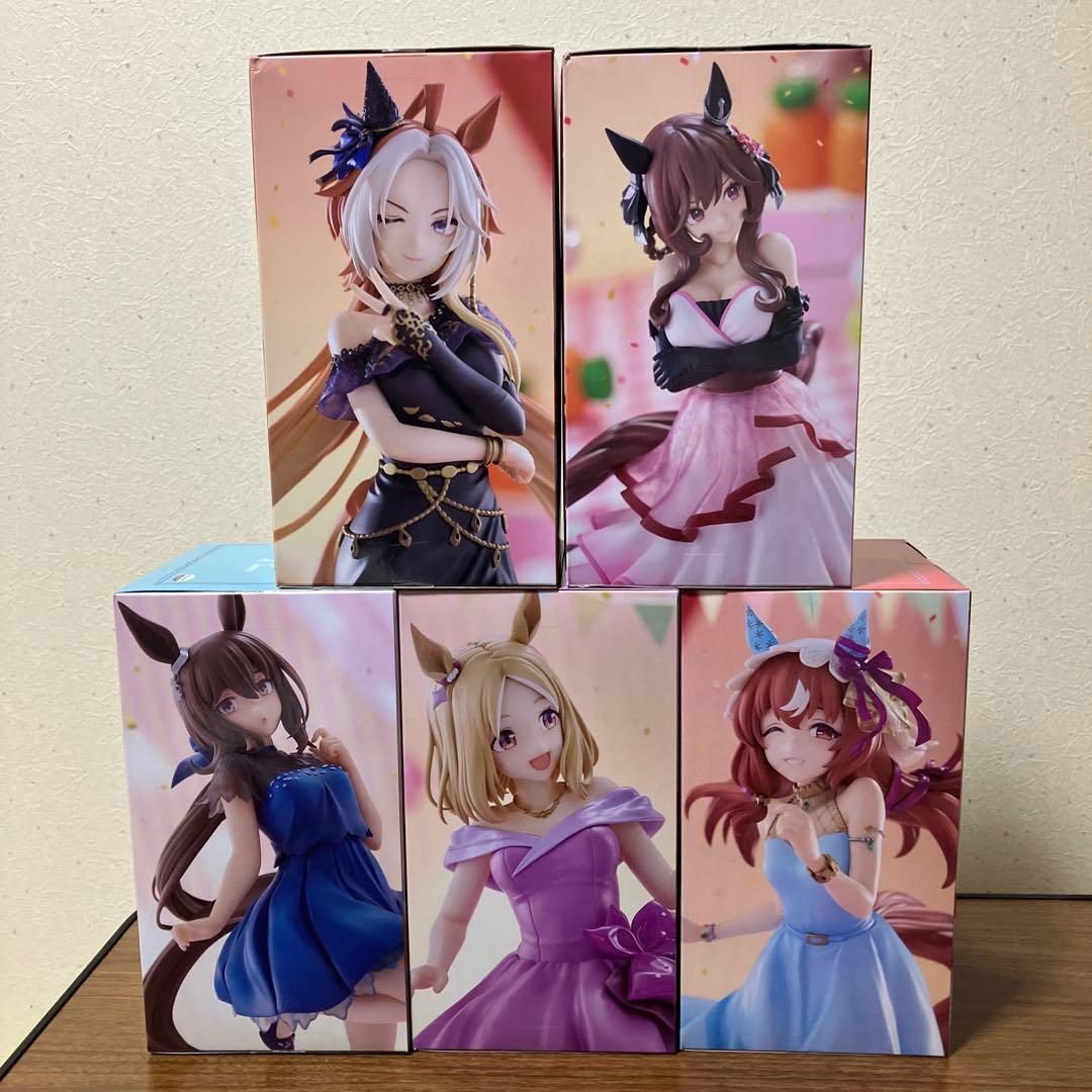 ラウンドワン限定 ウマ娘 Trio-Try-iT Figure フィギュア5体 - メルカリ