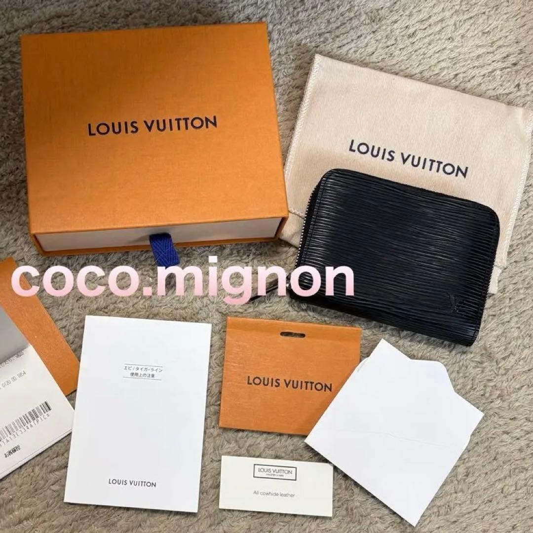 美品　ルイヴィトン　ジッピーパース　エピ　ブラック 楽天市場】ルイヴィトン コインケース Louis Vuitton エピ ジッピー