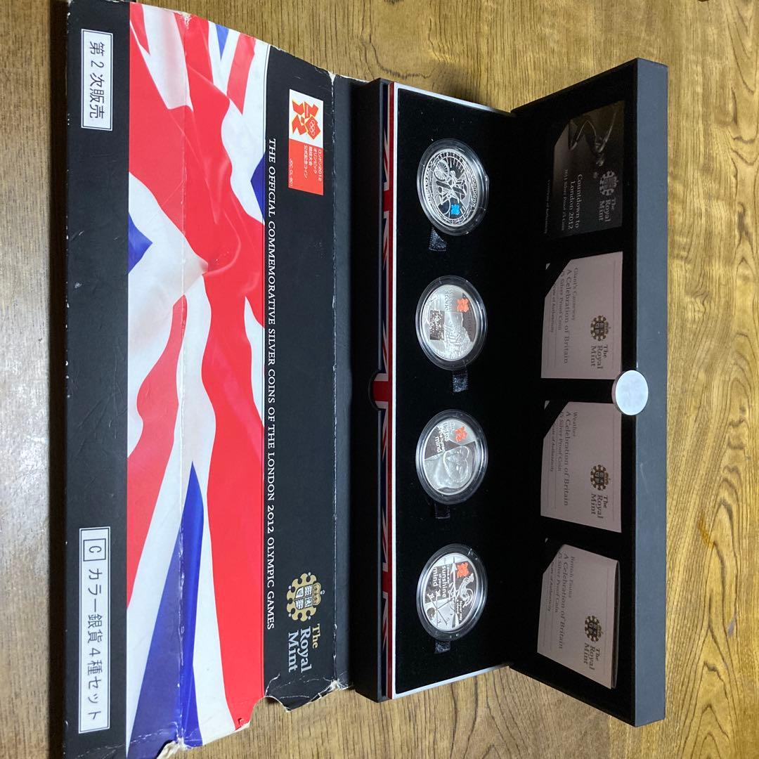 ロンドンオリンピック記念セット　2012ロンドンオリンピック　銀貨セット Yahoo!オークション -「ロンドンオリンピック 銀貨」の落札相場・落札価格