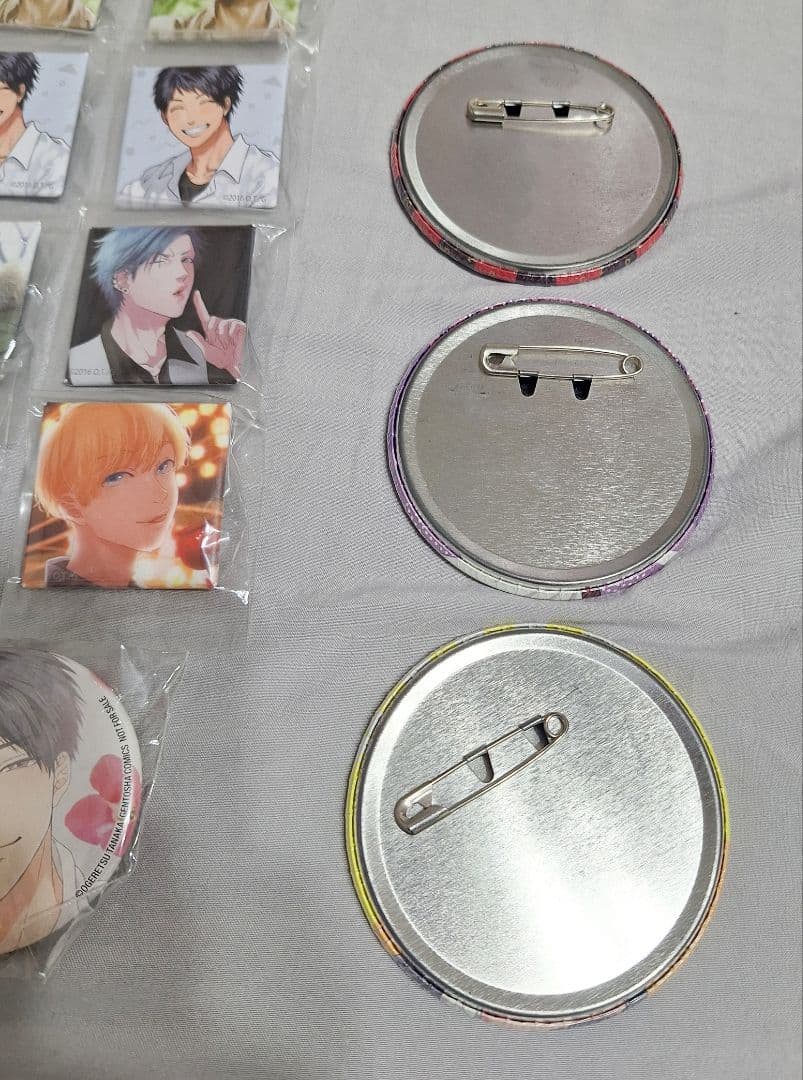 ヤリチン☆ビッチ部 缶バッジ まとめ売り おげれつたなか レア 個展 BL