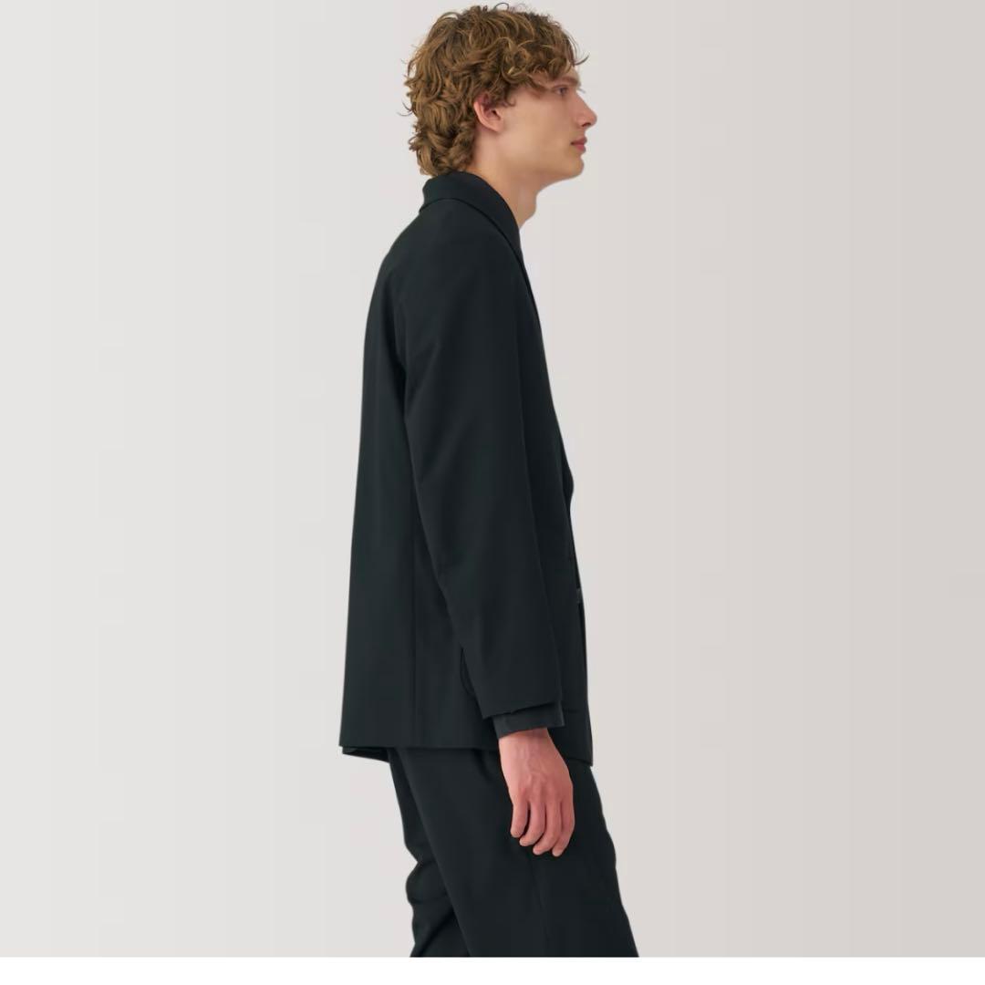 美品】無印良品MUJI Laboストレッチテーラードジャケット size L