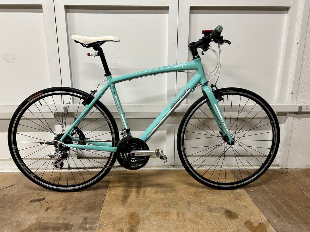 Bianchi クロスバイク SHIMANO 24段変速 ビアンキ シマノ 全国送料無料】ビアンキ C-SPORT CROSS DISC 2024 クロスバイク 24段