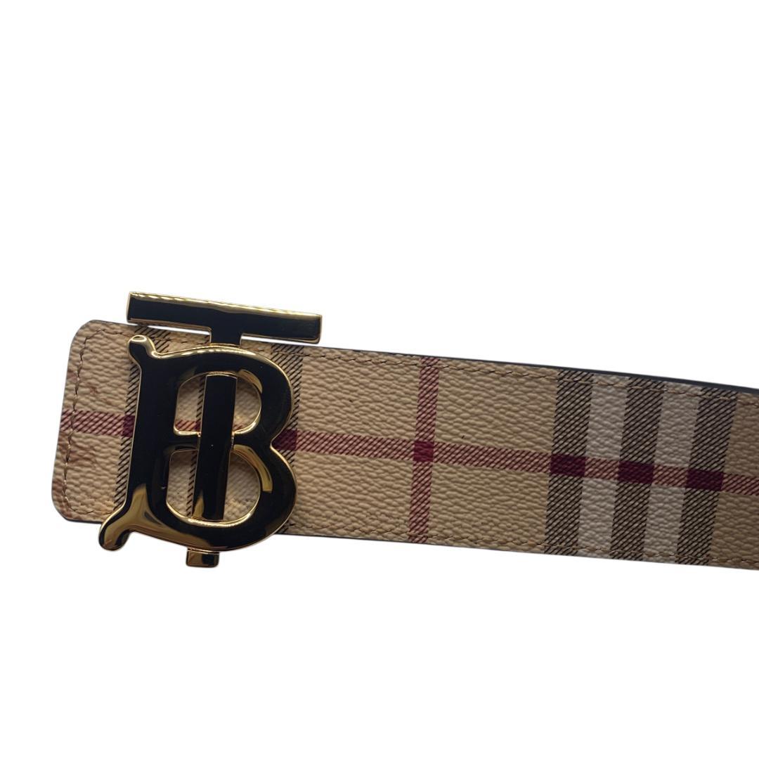 美品☆Burberry バーバリー ベルト リバーシブル92-102cm - メルカリ