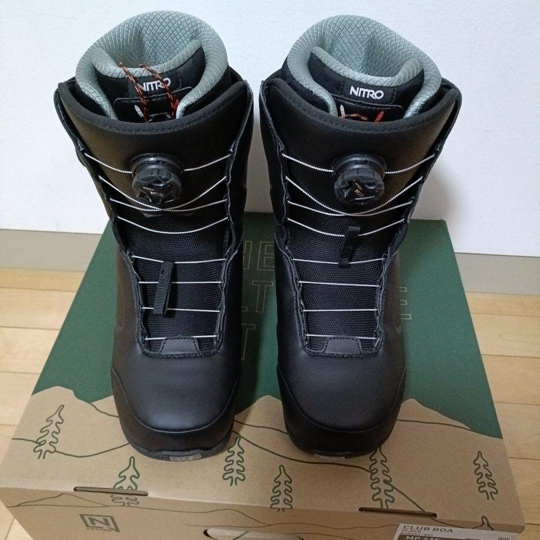 未使用品　NITRO CLUBBOA スノーボードブーツ 27.5cm　グラトリ