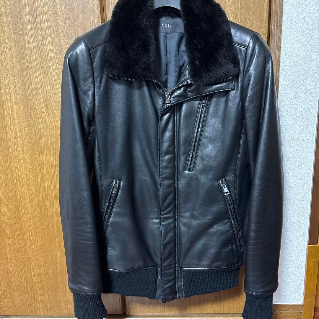 は*な様 AKM ブラックレザー ジャケット 楽天市場】AKM Contemporary エイケイエムコンテンポラリー レイヤード