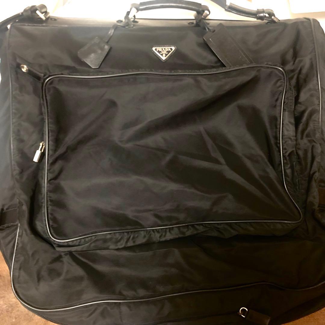 PRADA スーツ ガーメントバック 中古・古着通販】PRADA (プラダ) ガーメントケース ブラック｜ブランド