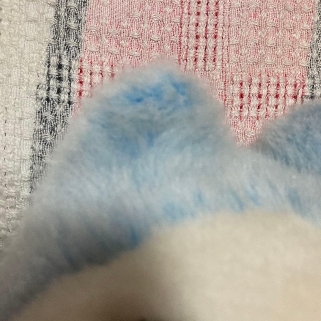 セキグチ　11ぴきのねこ　ぬいぐるみ　中古品　ブルー　毛足の長いタイプ