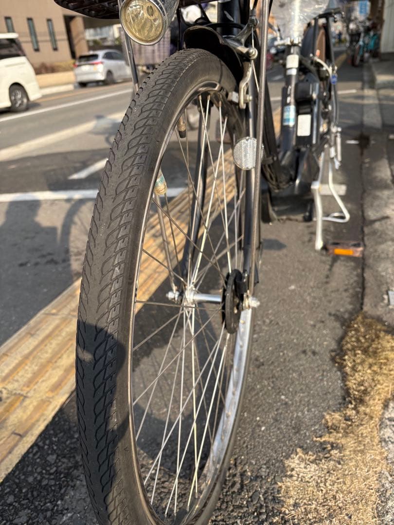 中古ブリヂストン電動アシスト自転車　8.7Ah 大阪　032番