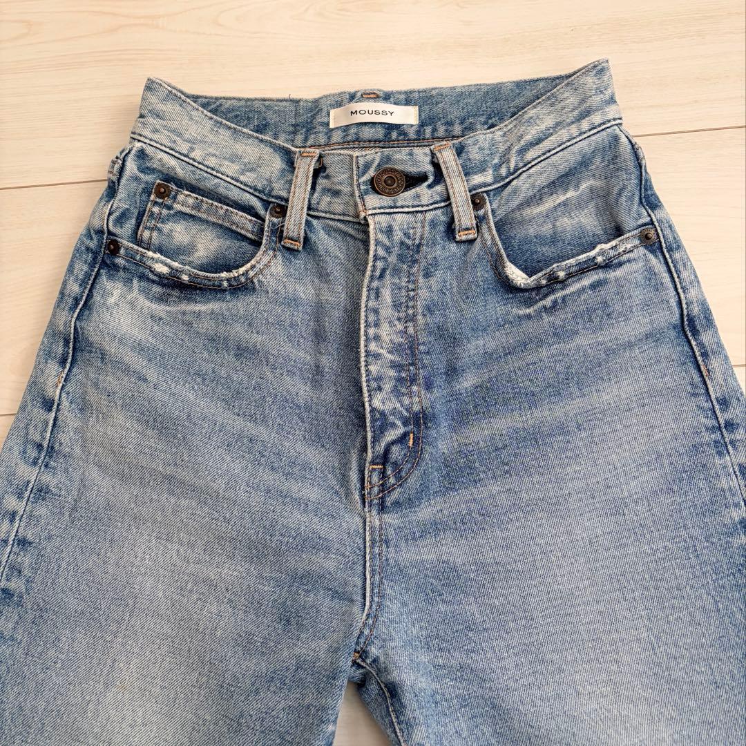 MOUSSY MVS FLARE ブルー 25インチ - メルカリ