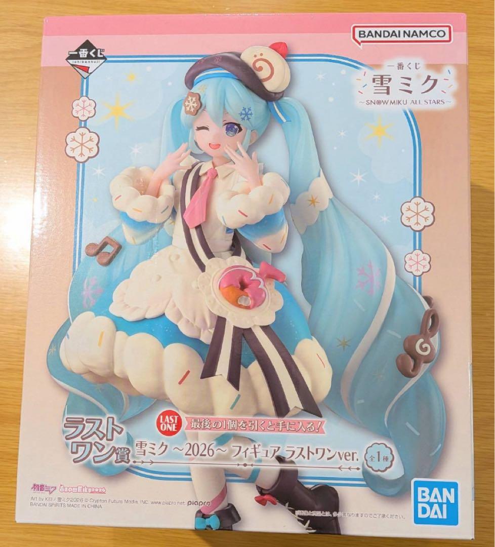 【新品・未開封 】2026 雪ミク 初音ミク一番くじ フィギュア ラストワン賞 一番くじ 雪ミク 〜2026〜 ラストワン賞 フィギュア 初音ミク - メルカリ