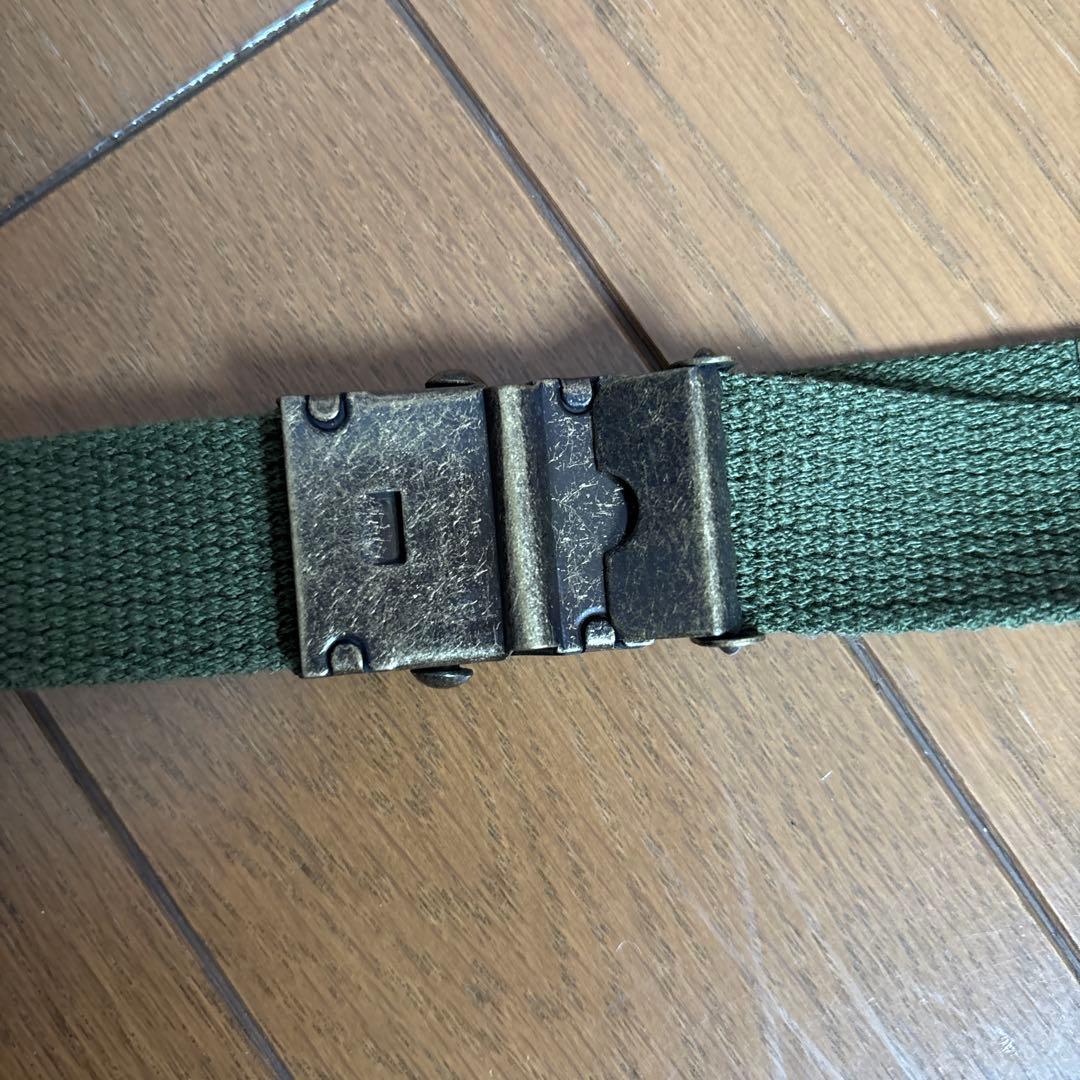 Lee オリーブグリーン ベルト ビンテージ - メルカリ