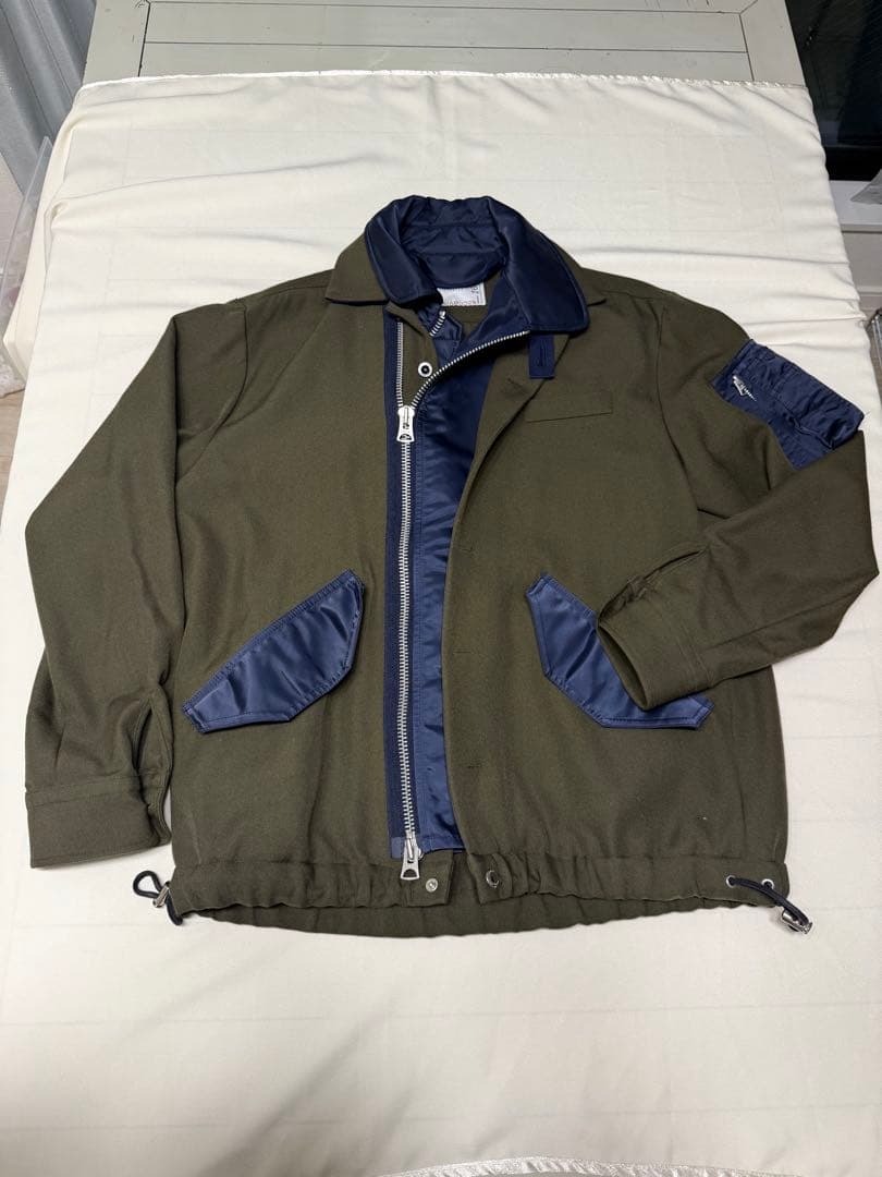 足立さん専用Sacai サイズ2 サカイ sacai（サカイ） マルチポケット ダブル ジャケット : KLD ヤフー