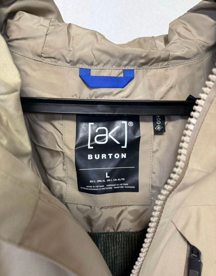 [ak]BURTON ウェア -kelp-スノボウェア ジャケットのみ