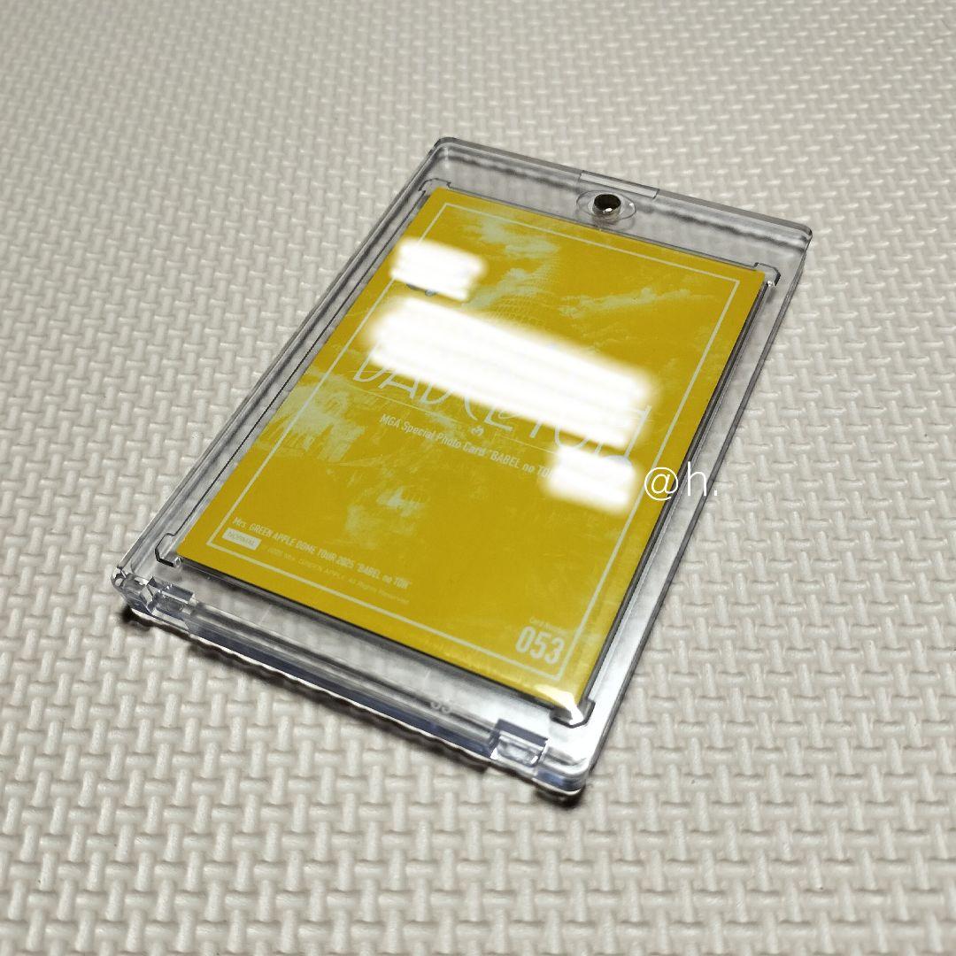 ゆ*か様 Mrs. GREEN APPLE バベル 大森元貴 サイン入りフォトカ