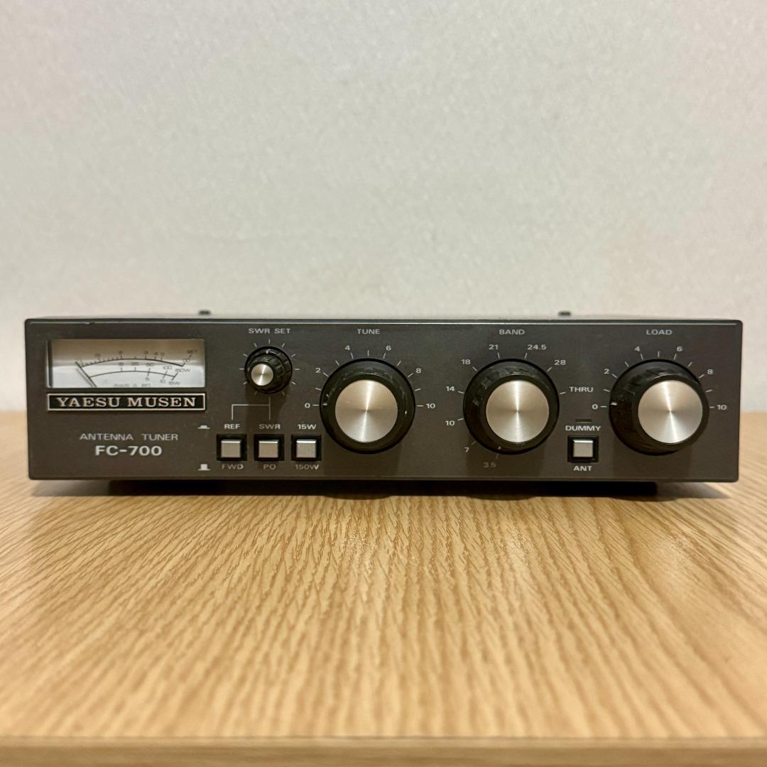 YAESU MUSEN FC-700 アンテナチューナー Yahoo!オークション - YAESU FC-700 3.5MHz～38MHz アンテナチューナー