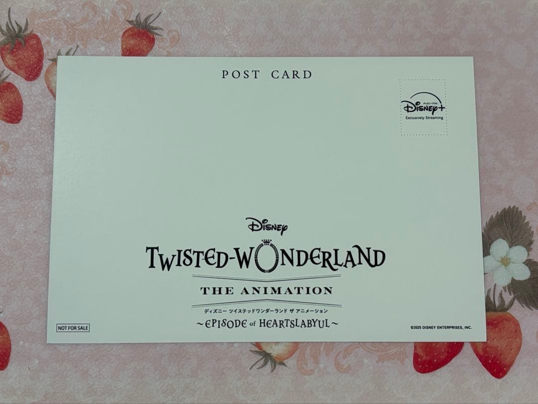 ♡*﻿様 ディズニー ツイステ エース・トラッポラ デュース・スペード 非売品