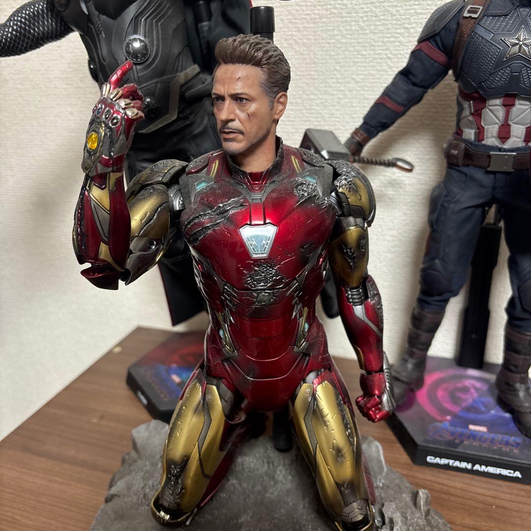 ホットトイズアイアンマン・キャプテン・アメリカ・ソー フィギュア　他備品なし