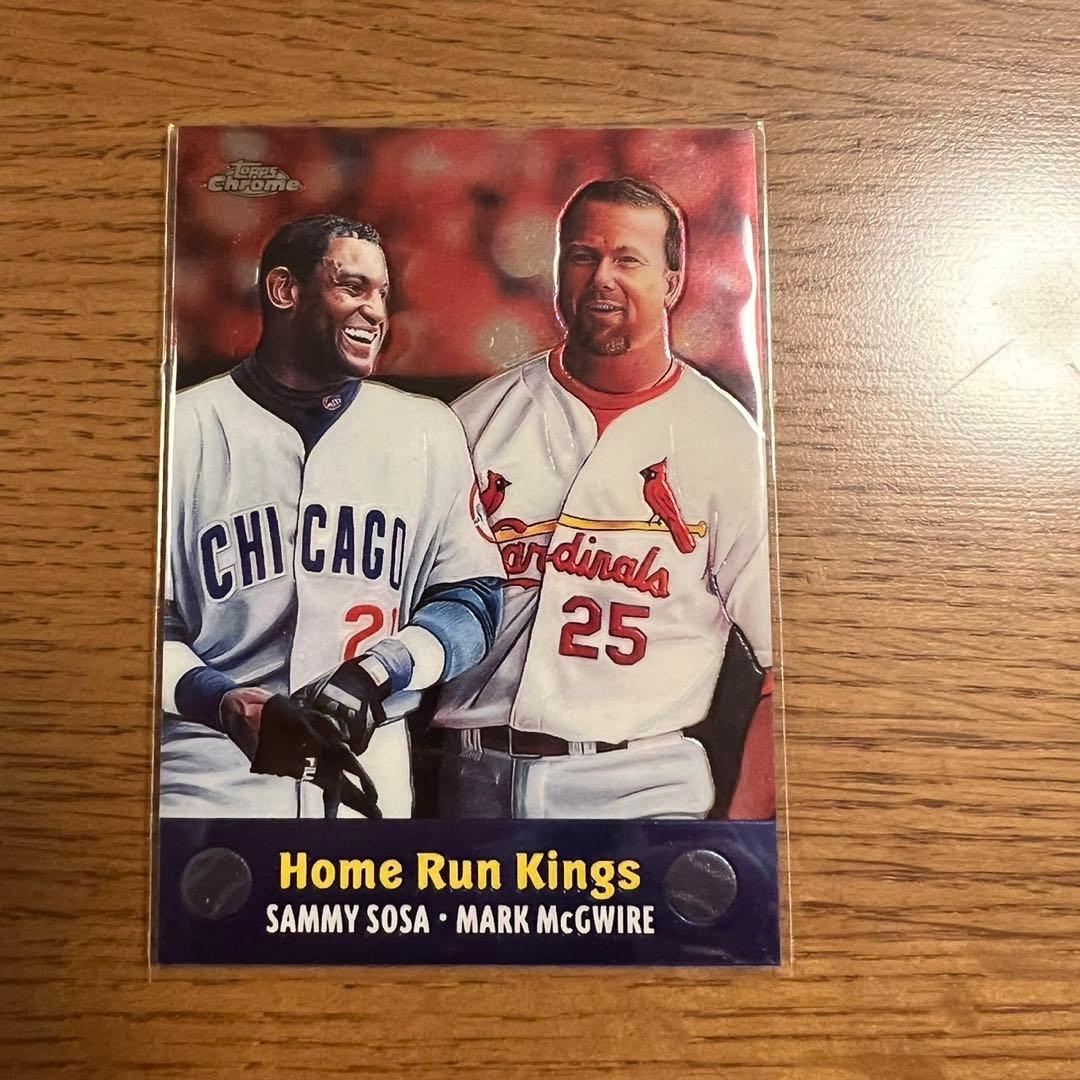 topps サミーソーサ マークマグワイア home run kings - メルカリ