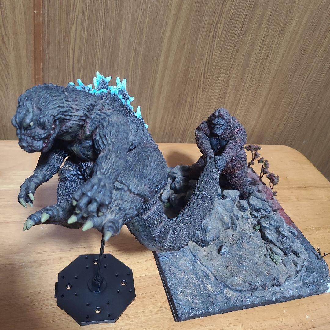 キングコング対ゴジラ ジャイアントスイング ソフビキット イノウエ