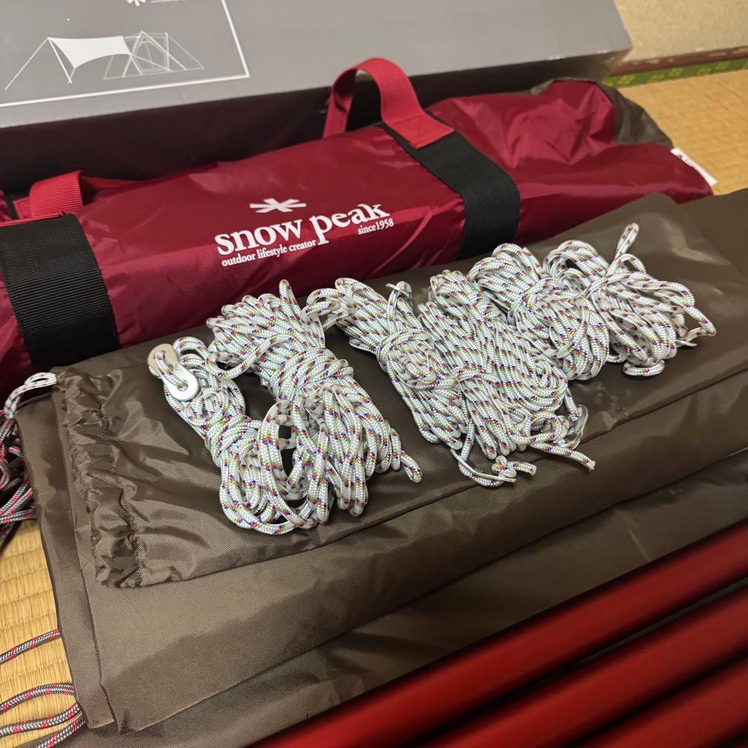 新品未使用】snow peak FES-265 コネクトタープ ヘキサ グレー - メルカリ