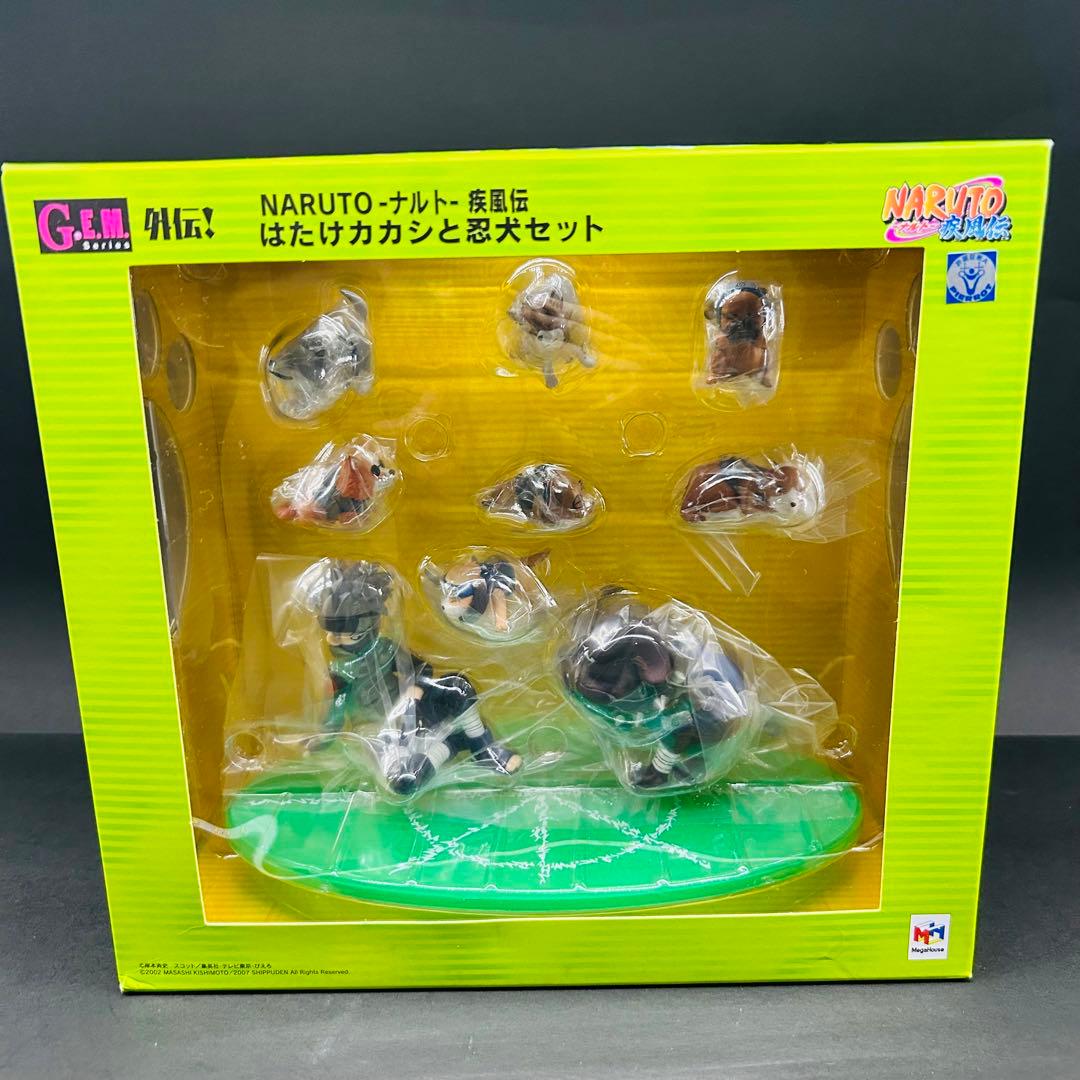 G.E.M.シリーズ NARUTO-ナルト- 疾風伝 はたけカカシと忍犬セット
