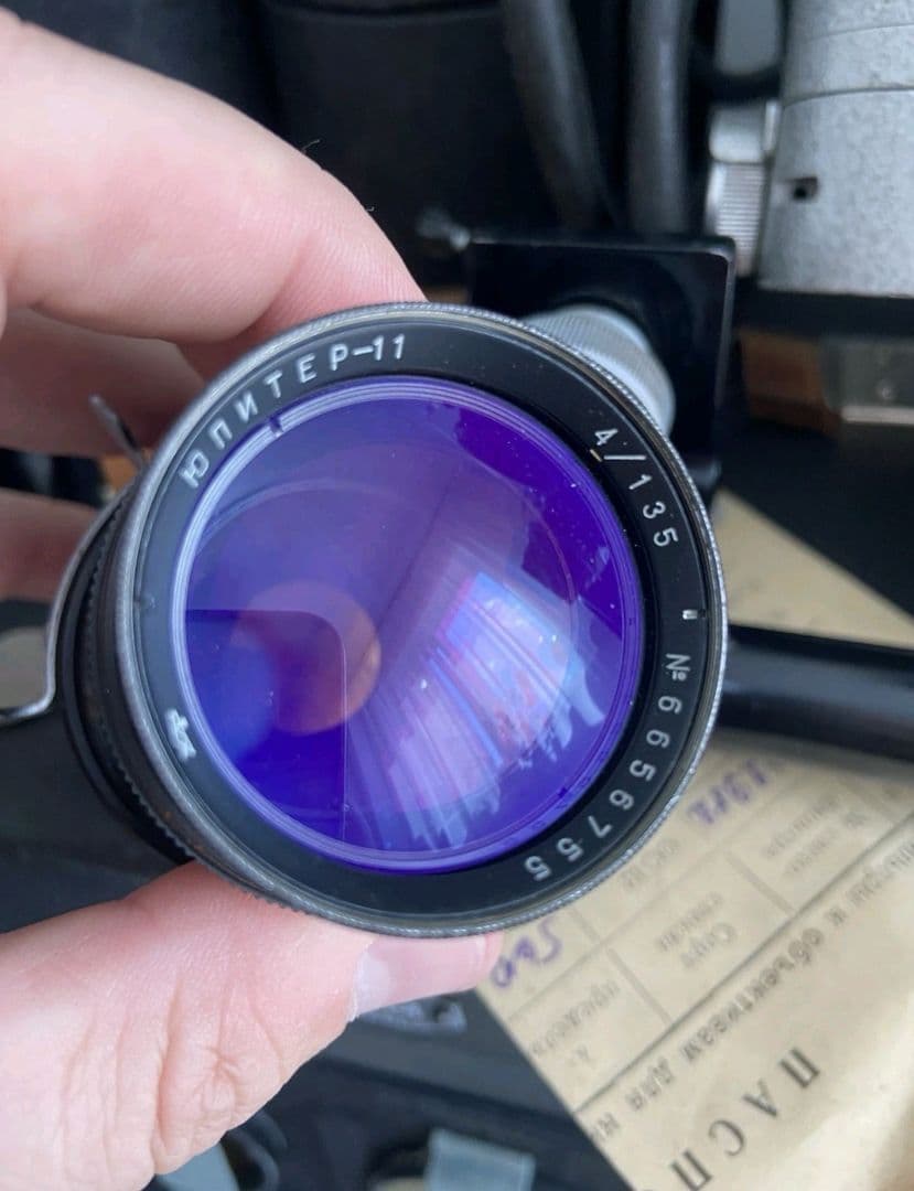 35mm映画フィルムカメラ Konvas KCP-1M レンズ6本・付属品セット