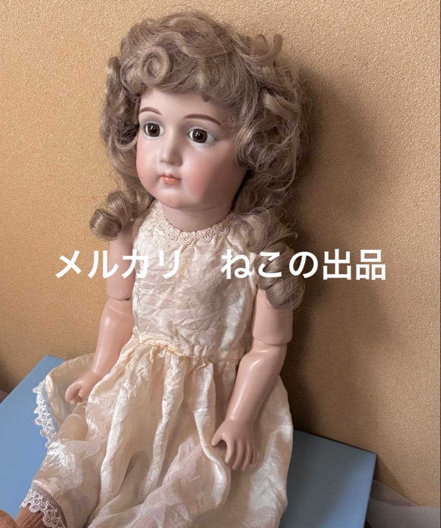作家様 50cm ビスクドール アンティーク ビンテージ コンポジション