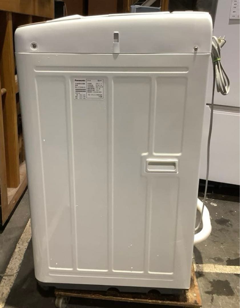 洗濯機 パナソニック NA-F70PB10 7.0kg 2017年製 ホワイト