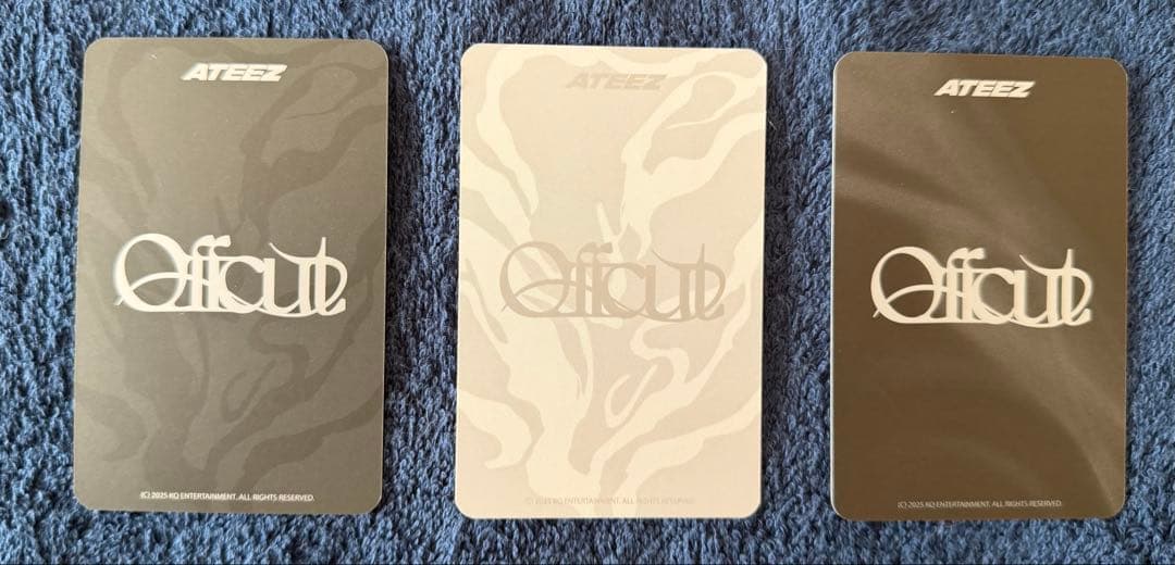 ATEEZ アチズ fanplday お香 購入特典 封入 3枚セット サン