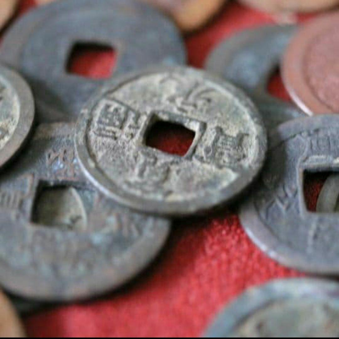 M5D 古銭 約100枚 寛永通宝 寛永通寳 日本古銭 おまとめ - メルカリ