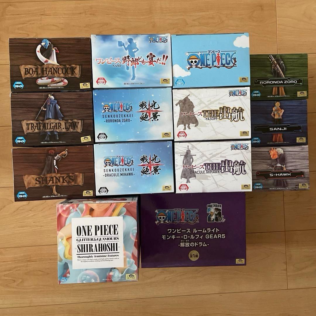 ワンピースプライズフィギュア14種類　まとめ売り