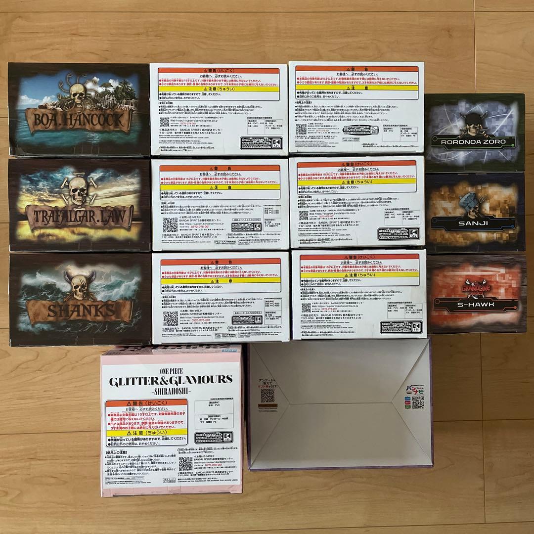 ワンピースプライズフィギュア14種類　まとめ売り