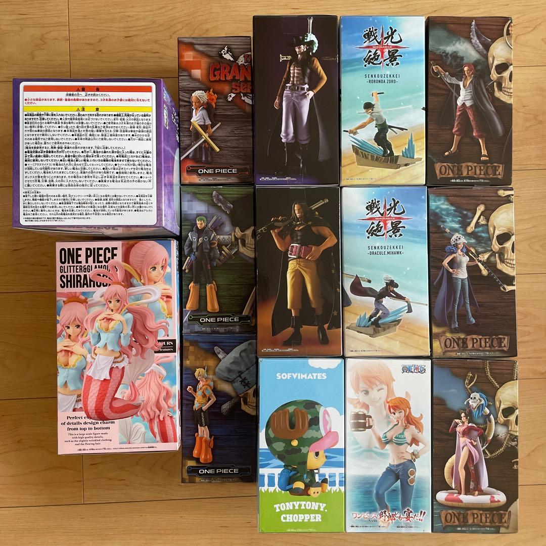 ワンピースプライズフィギュア14種類　まとめ売り