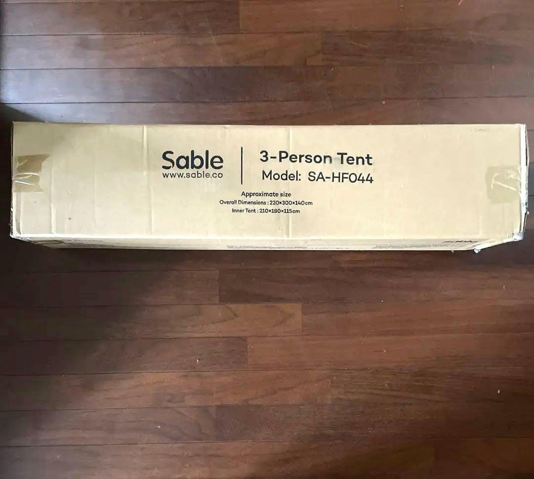 テント Sable 3Person Tent Model SAHF044 Tent for 3 people Sable SA-HF044 - omvi.store